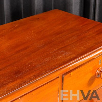 Victorian Cedar Chest of Five Drawers