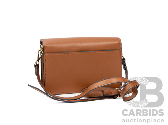 1662041 · Light Brown Leather Trunk Shoulder Bag by Marni, Italy