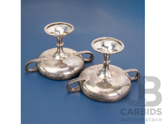 Pair of Sterling Silver Trophies, Hardy Brothers, Birmingham, 1919