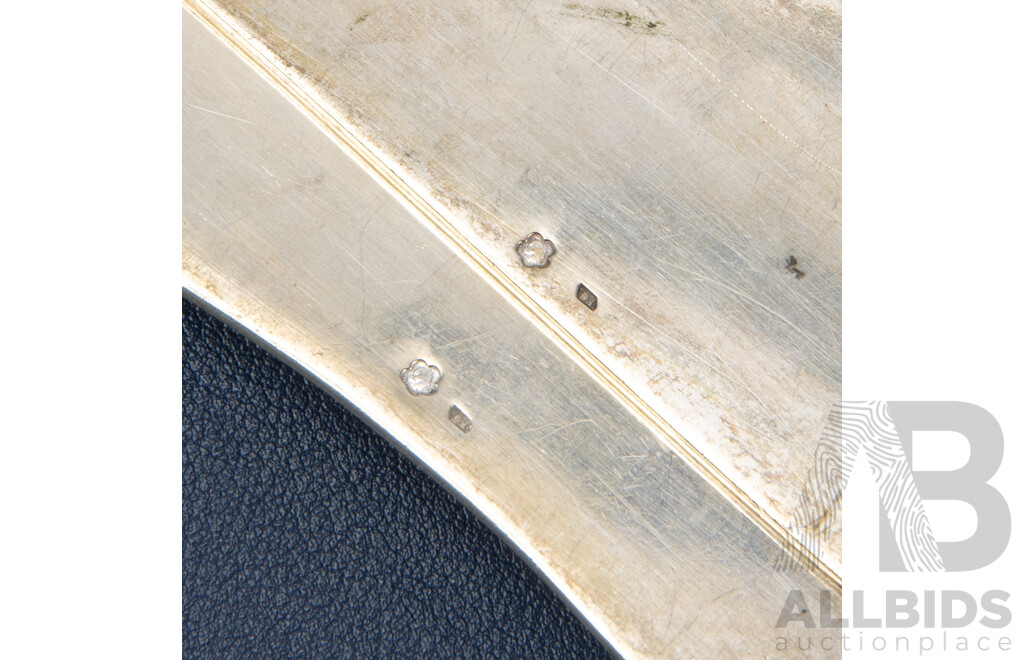 Two Austrian Silver Fish Knives .800