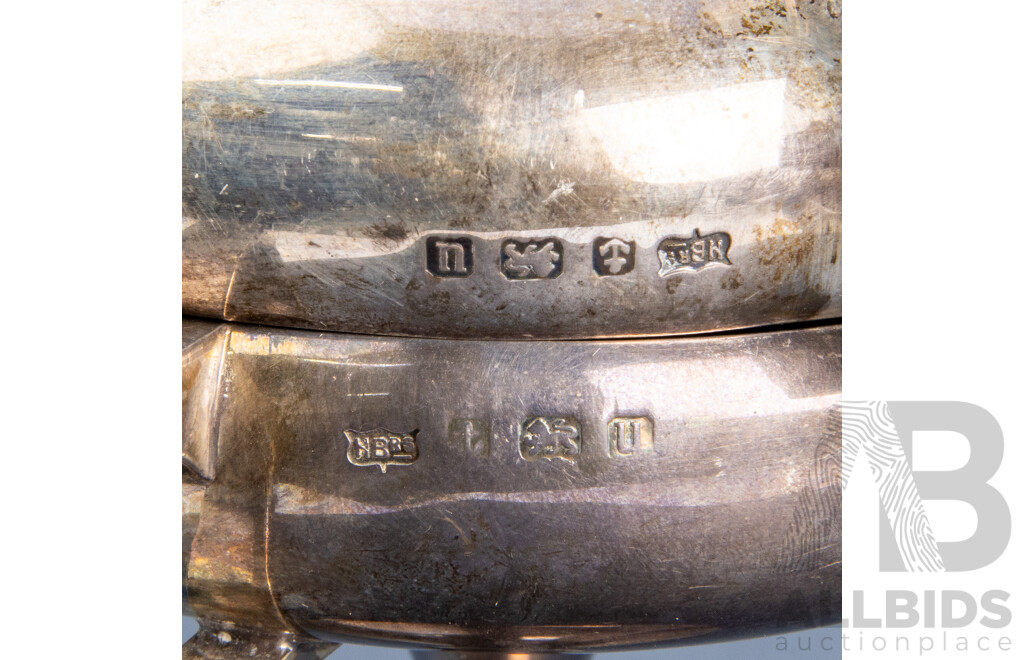 Pair of Sterling Silver Trophies, Hardy Brothers, Birmingham, 1919