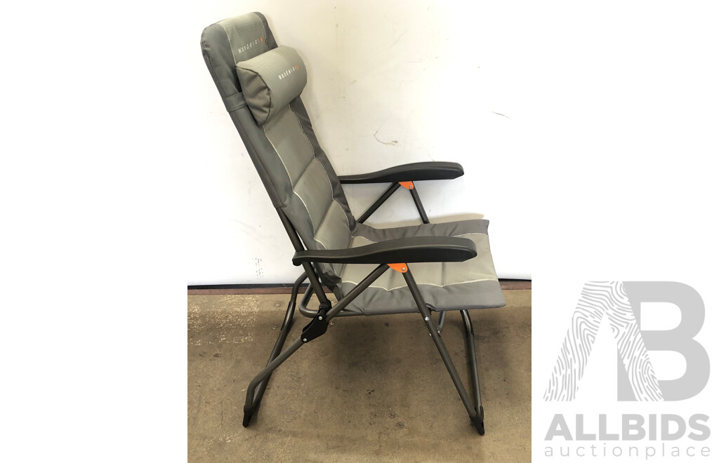 Wanderer Eight Position Reclining Camp Chairs - Lot of Two - New