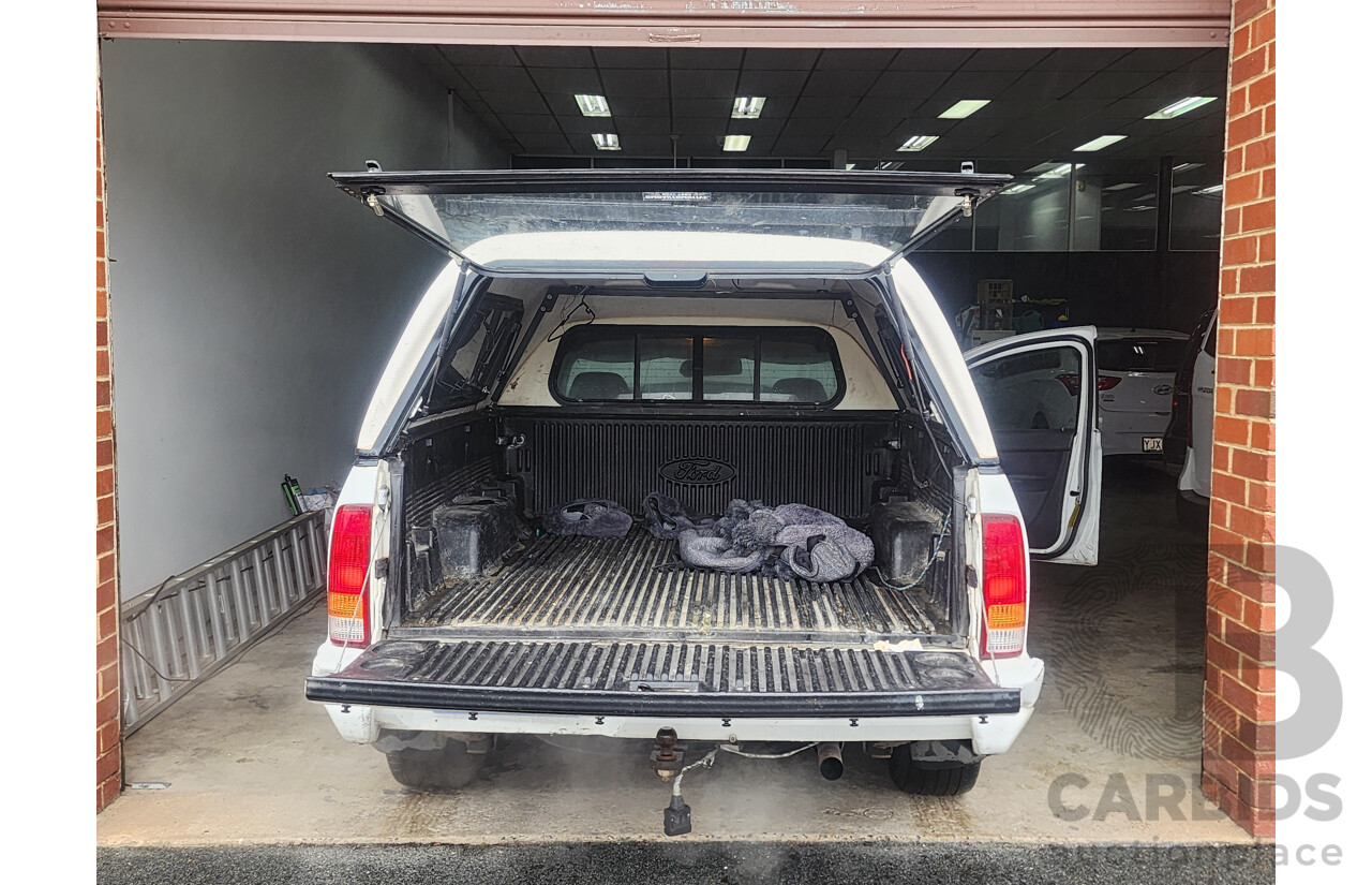 4/2005 Ford Falcon XL BA MKII Utility White 4.0L