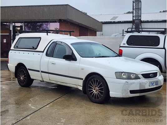 4/2005 Ford Falcon XL BA MKII Utility White 4.0L