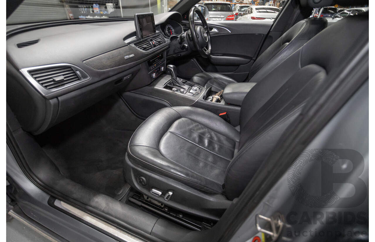 2/2017 Audi A6 Allroad Quattro TDI (AWD) 4GH MY17 4D Wagon Tornado Gray Metallic Turbo Diesel 3.0L