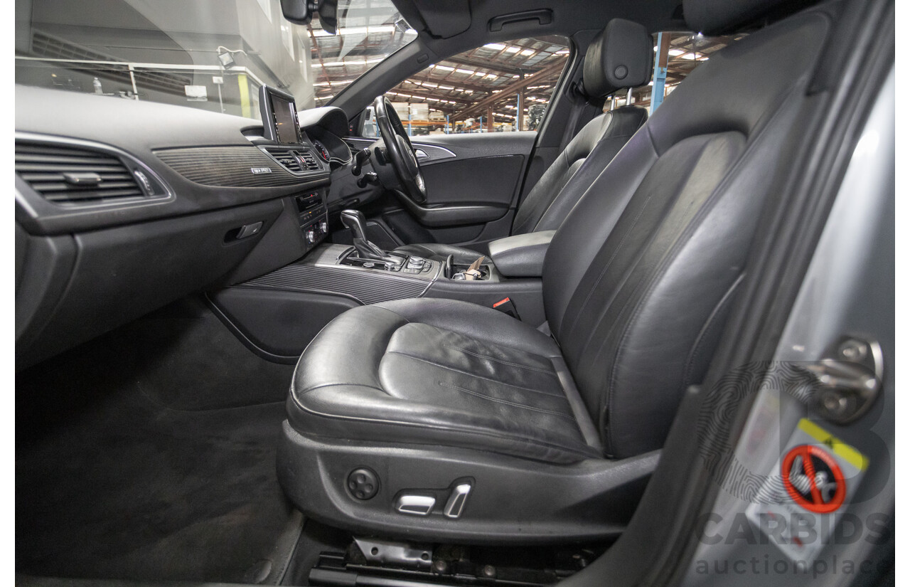 2/2017 Audi A6 Allroad Quattro TDI (AWD) 4GH MY17 4D Wagon Tornado Gray Metallic Turbo Diesel 3.0L