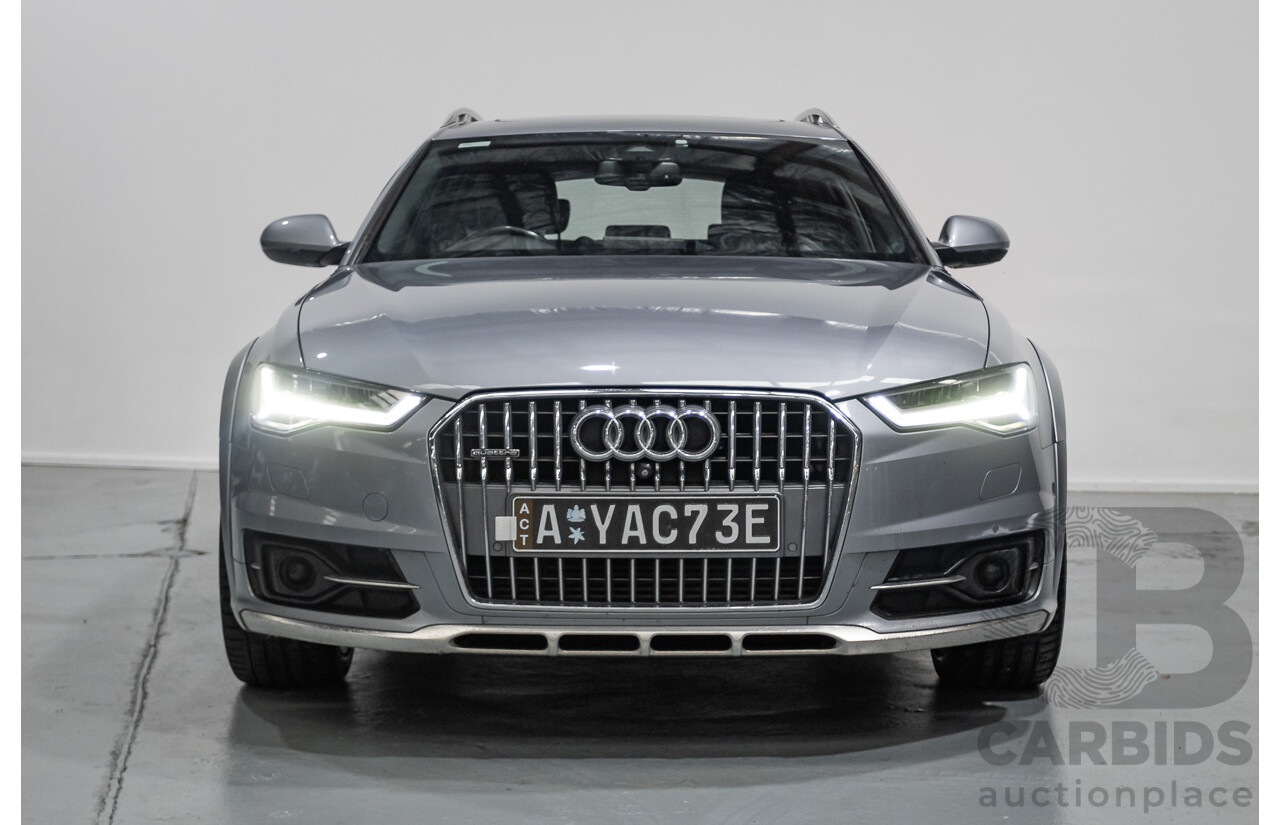 2/2017 Audi A6 Allroad Quattro TDI (AWD) 4GH MY17 4D Wagon Tornado Gray Metallic Turbo Diesel 3.0L