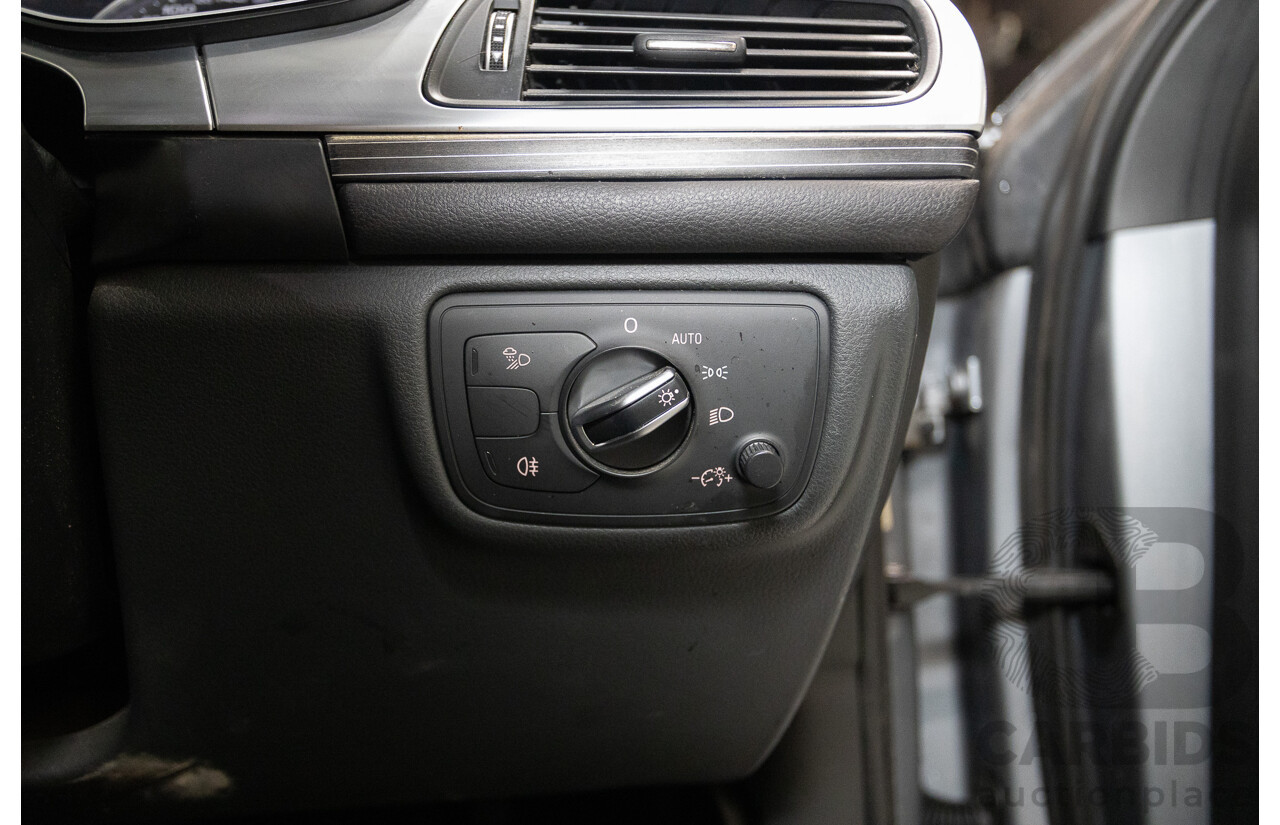 2/2017 Audi A6 Allroad Quattro TDI (AWD) 4GH MY17 4D Wagon Tornado Gray Metallic Turbo Diesel 3.0L