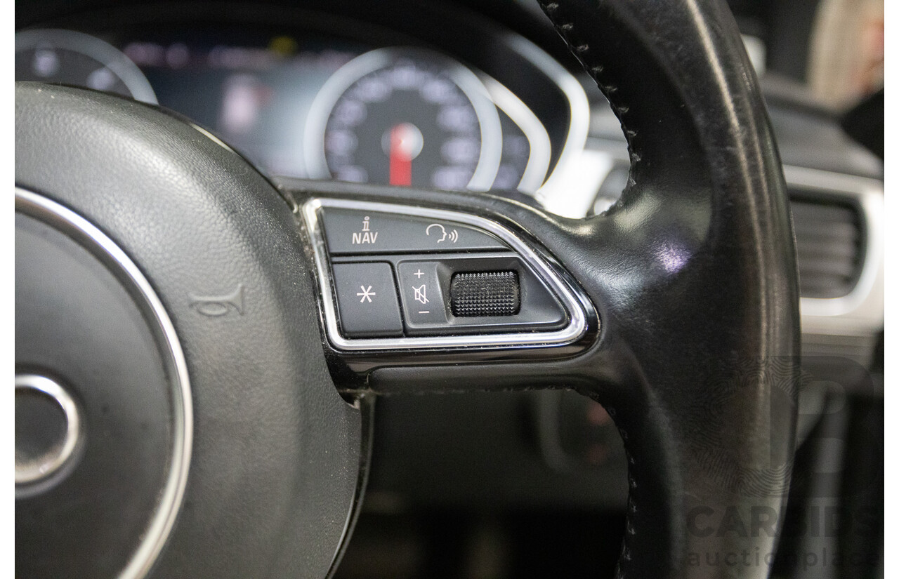 2/2017 Audi A6 Allroad Quattro TDI (AWD) 4GH MY17 4D Wagon Tornado Gray Metallic Turbo Diesel 3.0L