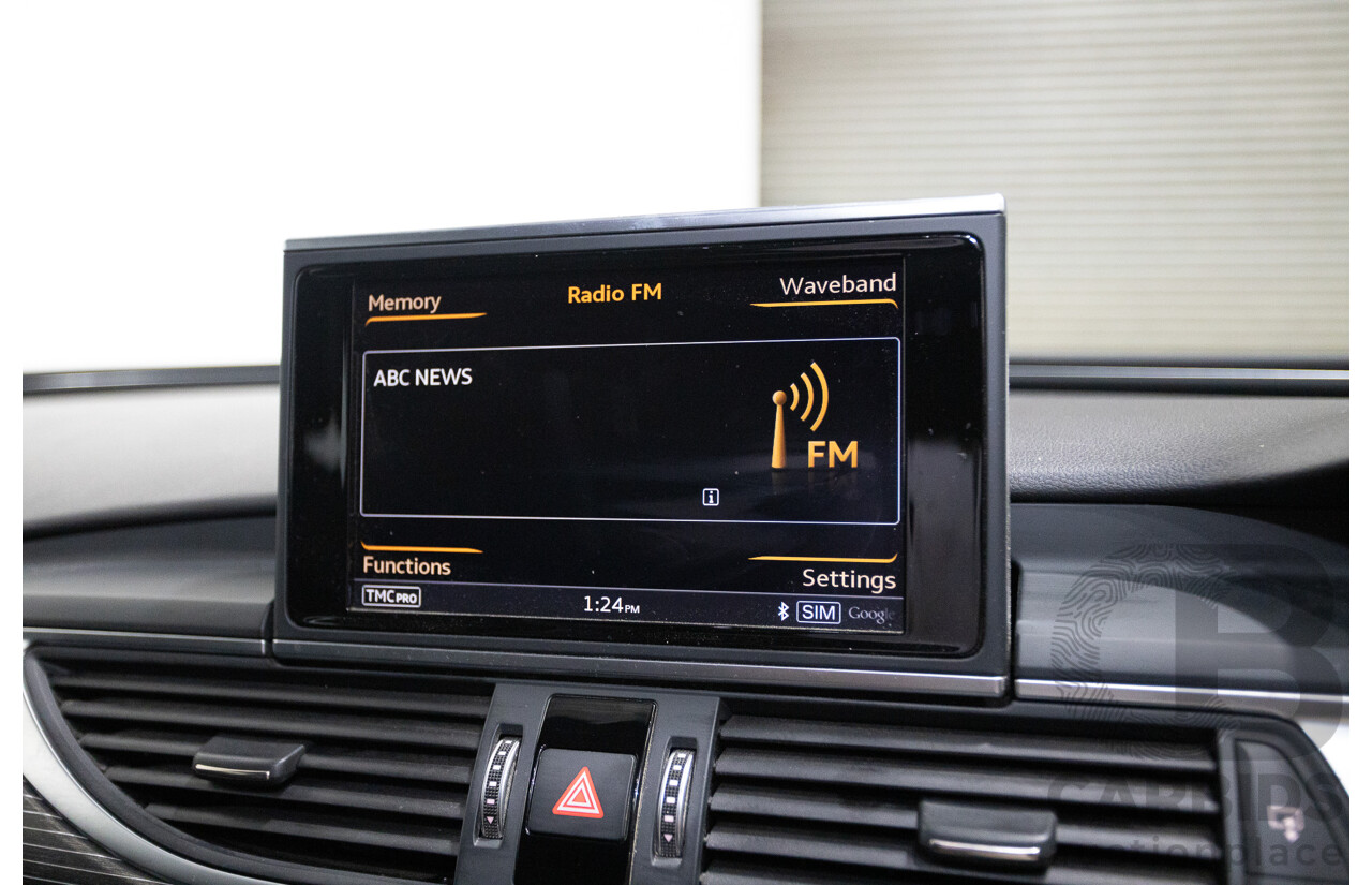 2/2017 Audi A6 Allroad Quattro TDI (AWD) 4GH MY17 4D Wagon Tornado Gray Metallic Turbo Diesel 3.0L