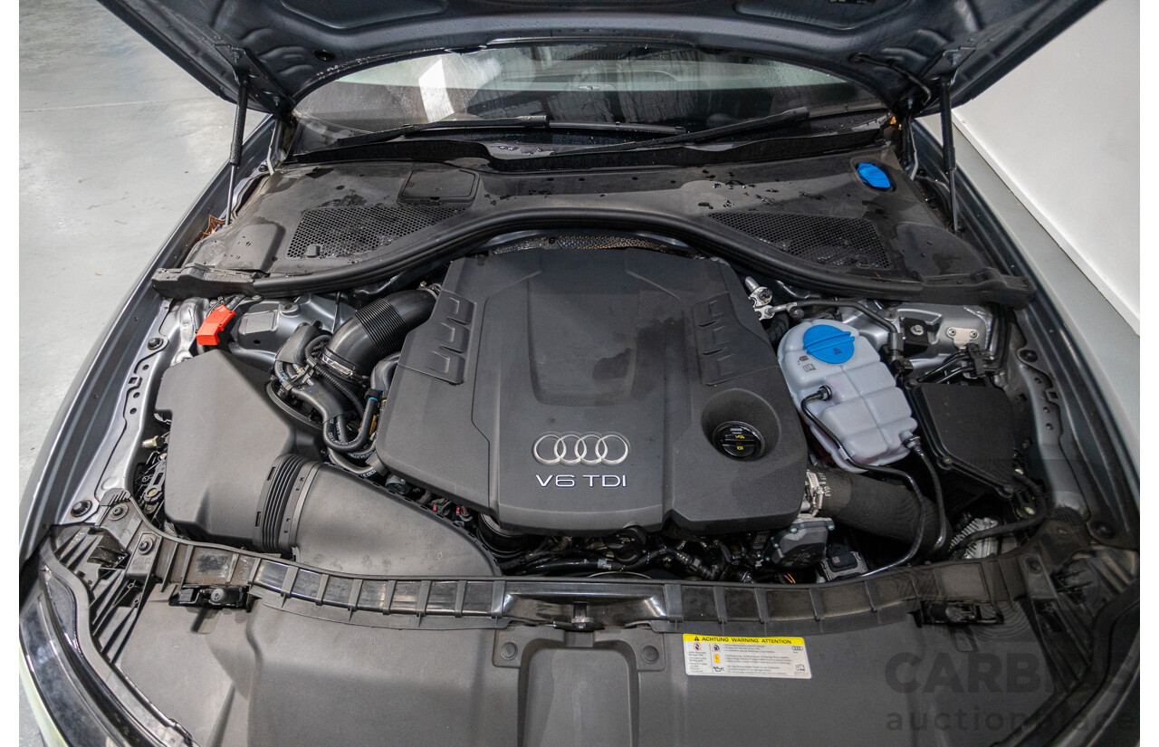 2/2017 Audi A6 Allroad Quattro TDI (AWD) 4GH MY17 4D Wagon Tornado Gray Metallic Turbo Diesel 3.0L