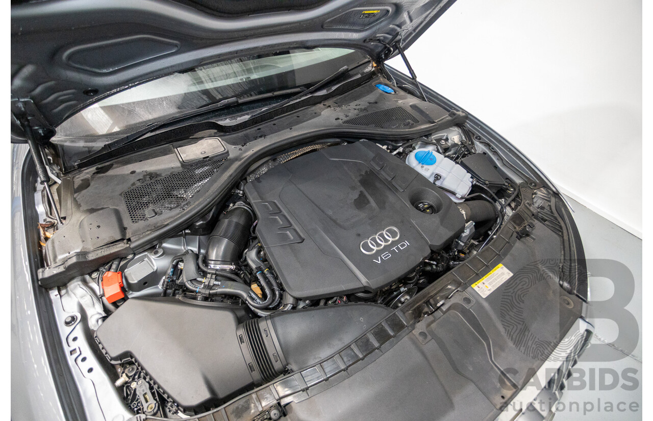 2/2017 Audi A6 Allroad Quattro TDI (AWD) 4GH MY17 4D Wagon Tornado Gray Metallic Turbo Diesel 3.0L