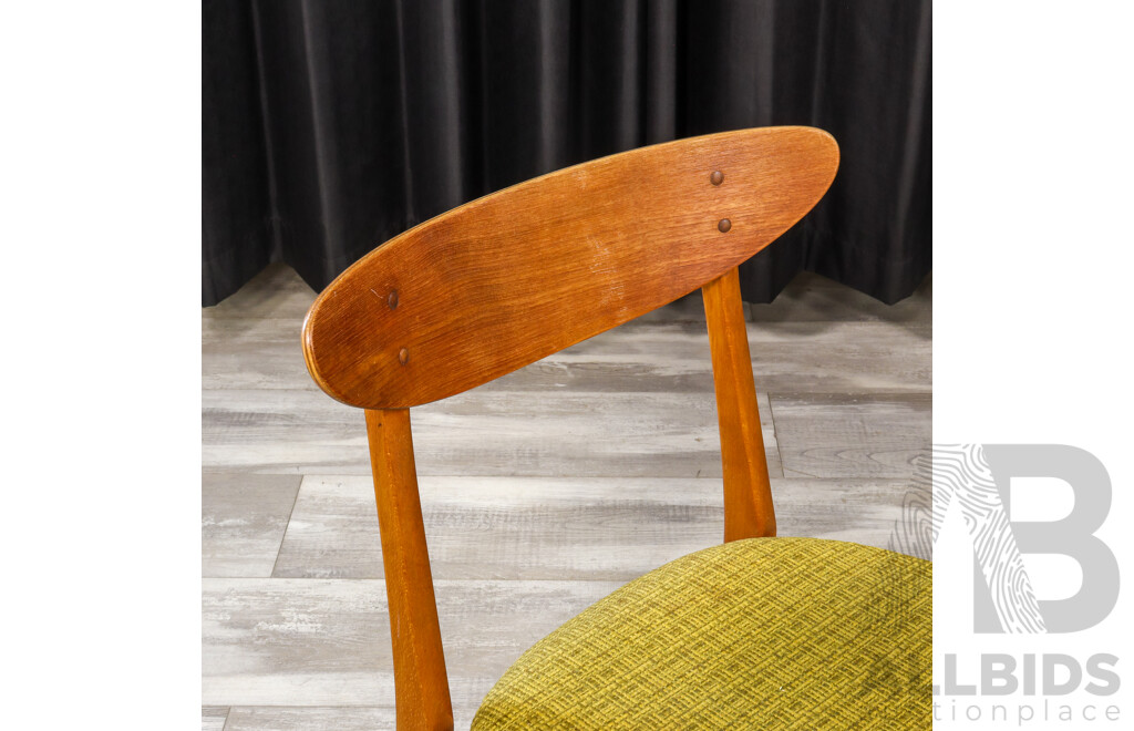 Good Set of Six Danish Farstrup Dining Chairs