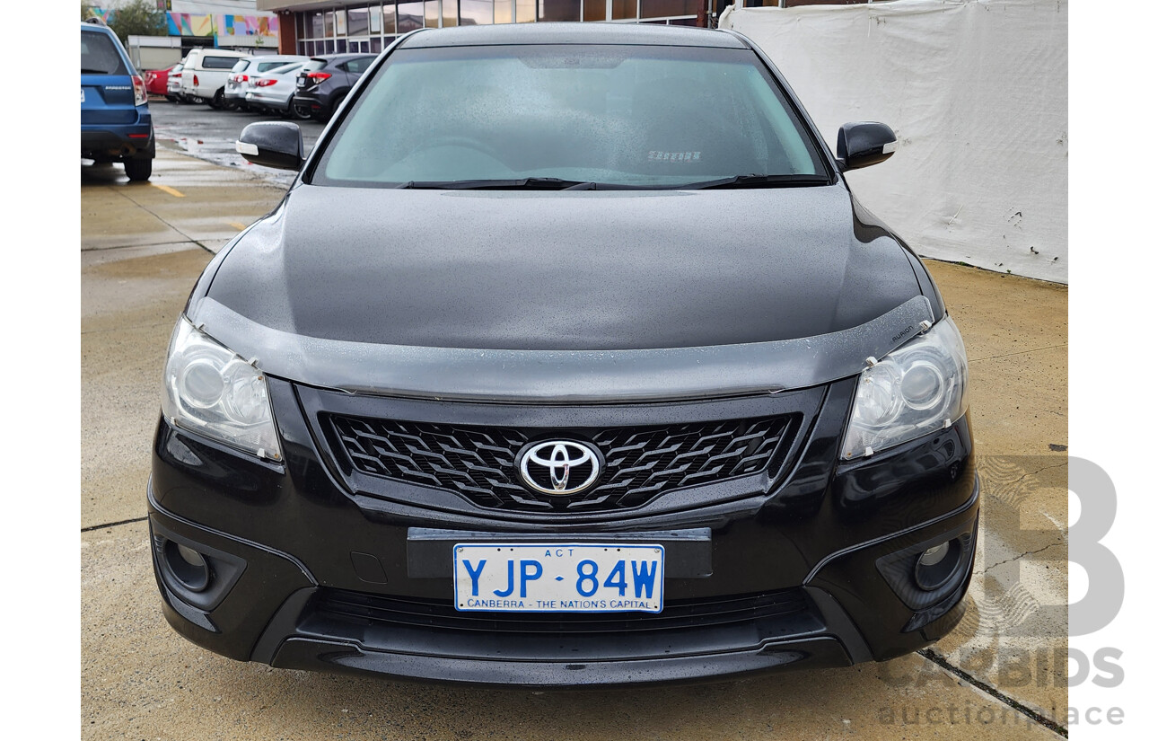 1/2010 Toyota Aurion Sportivo SX6 GSV40R 09 UPGRADE 4d Sedan Black 3.5L