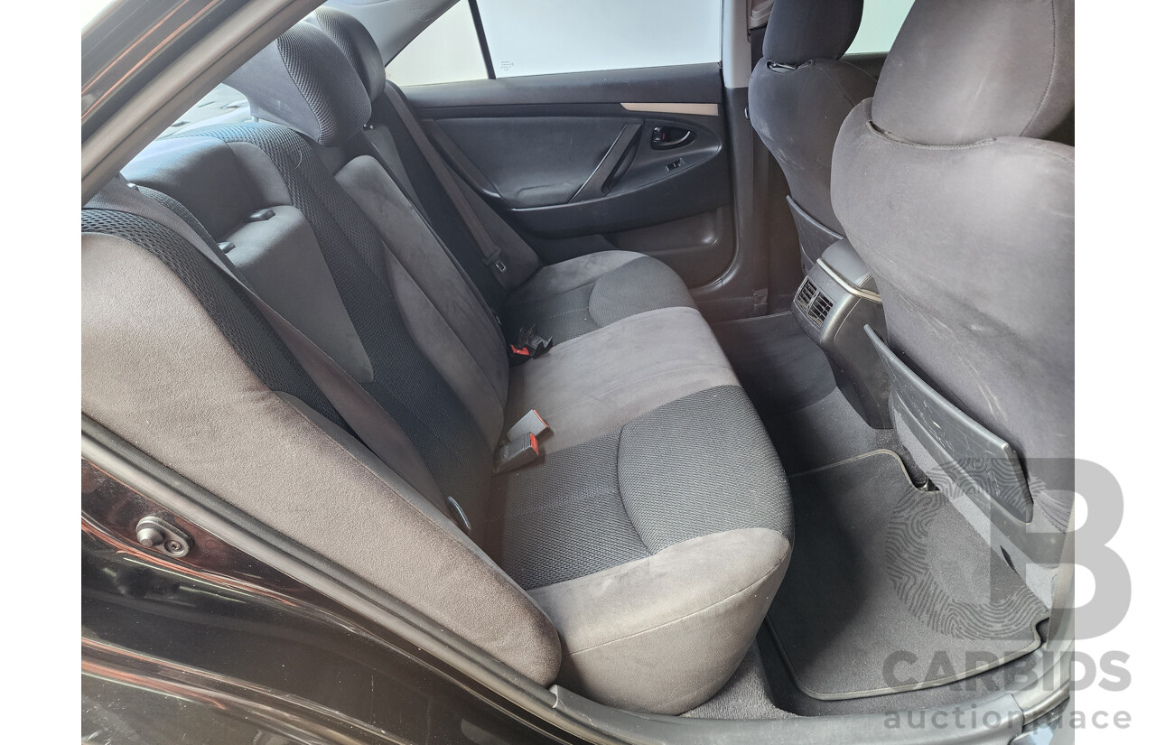 1/2010 Toyota Aurion Sportivo SX6 GSV40R 09 UPGRADE 4d Sedan Black 3.5L