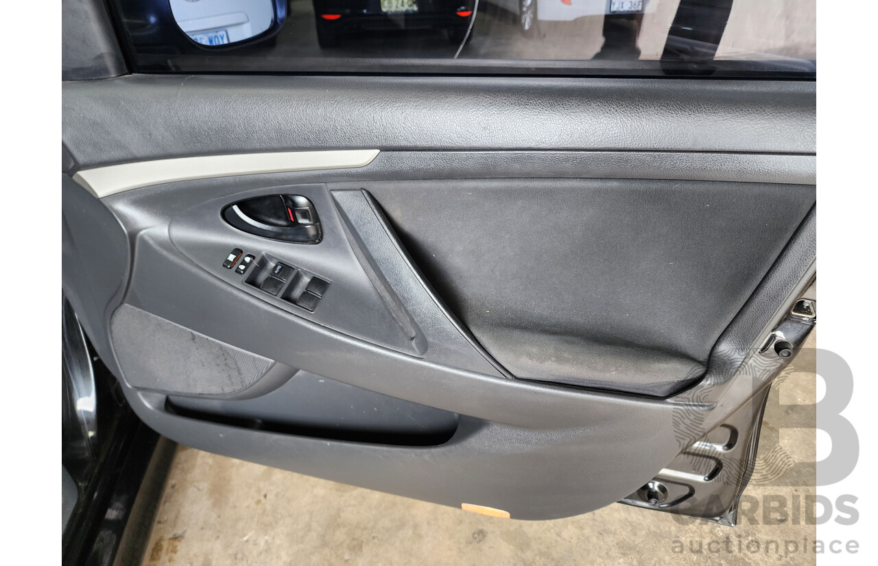 1/2010 Toyota Aurion Sportivo SX6 GSV40R 09 UPGRADE 4d Sedan Black 3.5L