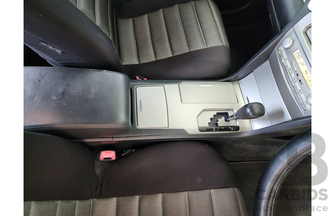 1/2010 Toyota Aurion Sportivo SX6 GSV40R 09 UPGRADE 4d Sedan Black 3.5L