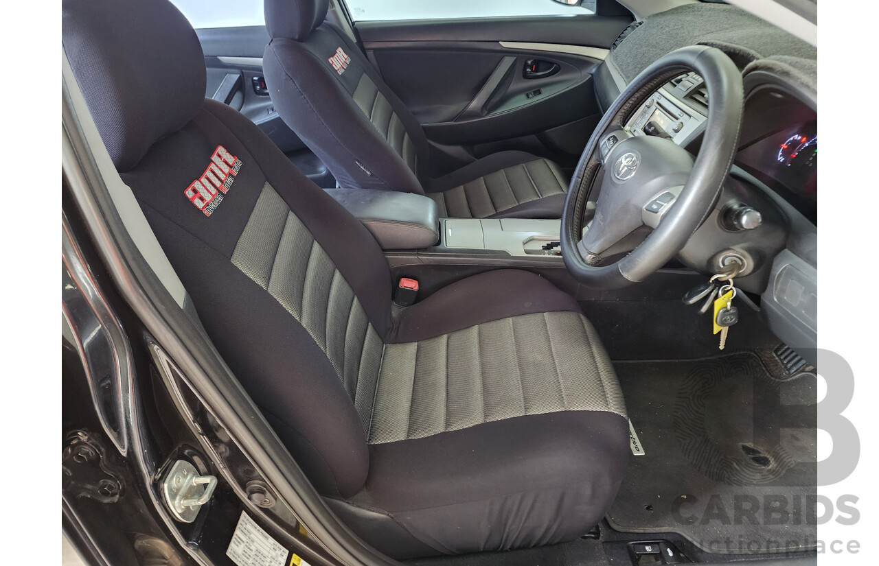 1/2010 Toyota Aurion Sportivo SX6 GSV40R 09 UPGRADE 4d Sedan Black 3.5L