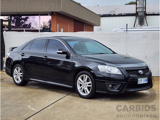 1/2010 Toyota Aurion Sportivo SX6 GSV40R 09 UPGRADE 4d Sedan Black 3.5L