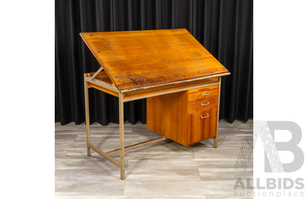 Vintage Architects Desk