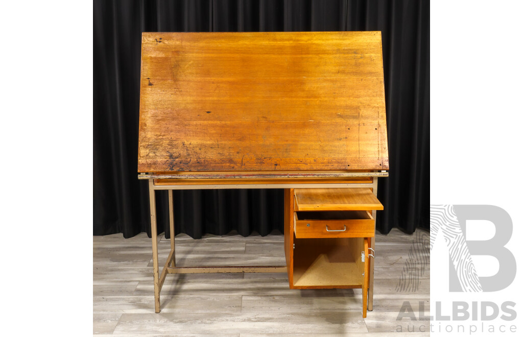 Vintage Architects Desk