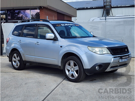 9/2009 Subaru Forester XS MY10 4d Wagon Silver 2.5L