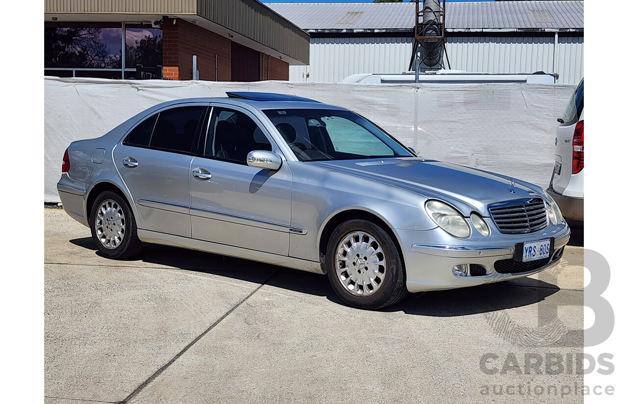 6/2004 Mercedes-Benz E240 Elegance 211 4d Sedan Silver 2.6L