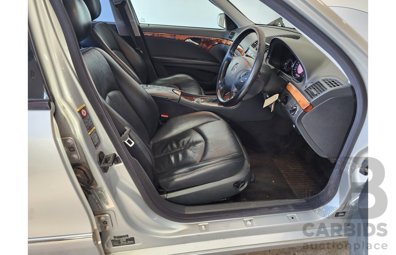 6/2004 Mercedes-Benz E240 Elegance 211 4d Sedan Silver 2.6L