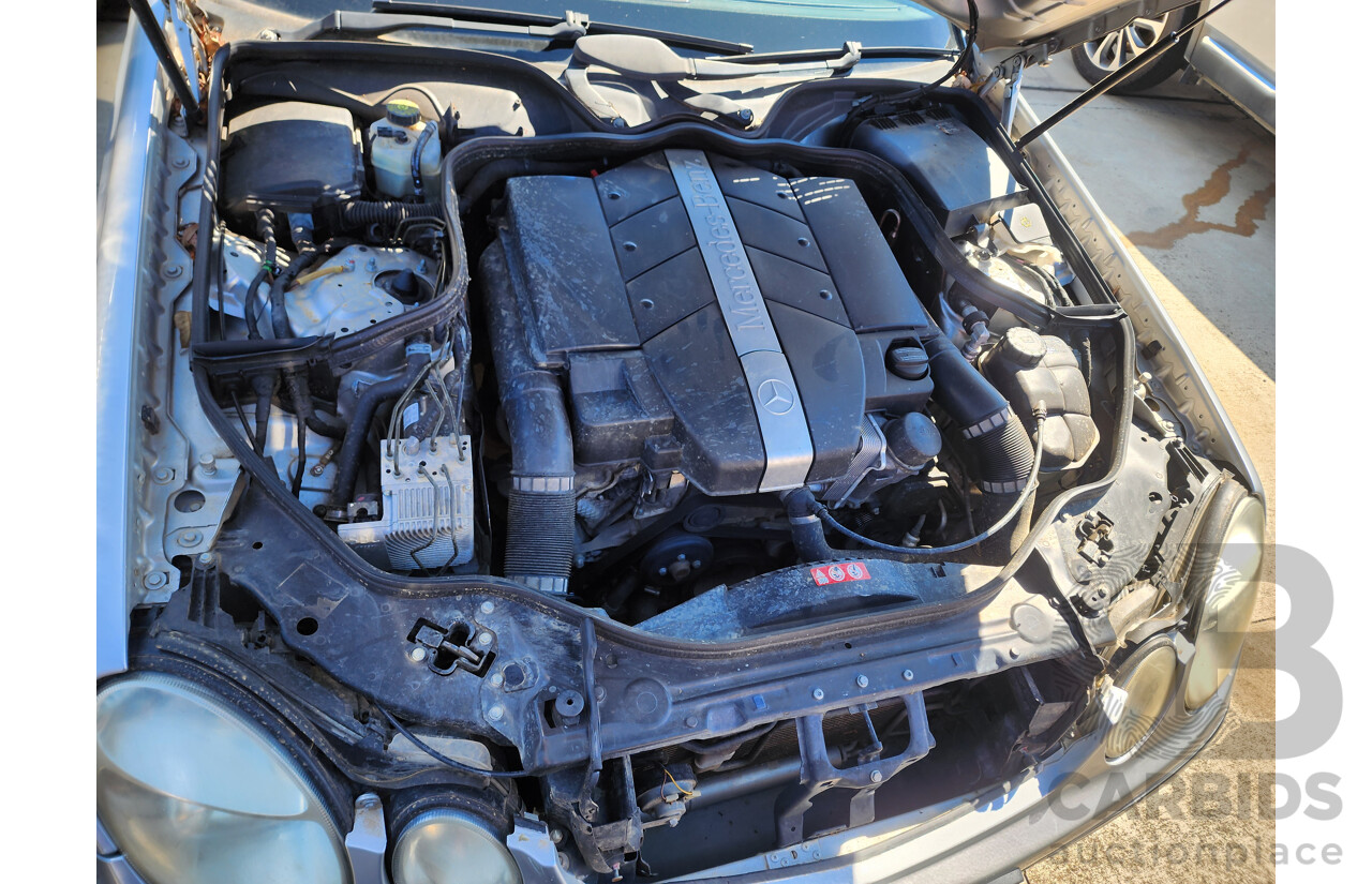 6/2004 Mercedes-Benz E240 Elegance 211 4d Sedan Silver 2.6L