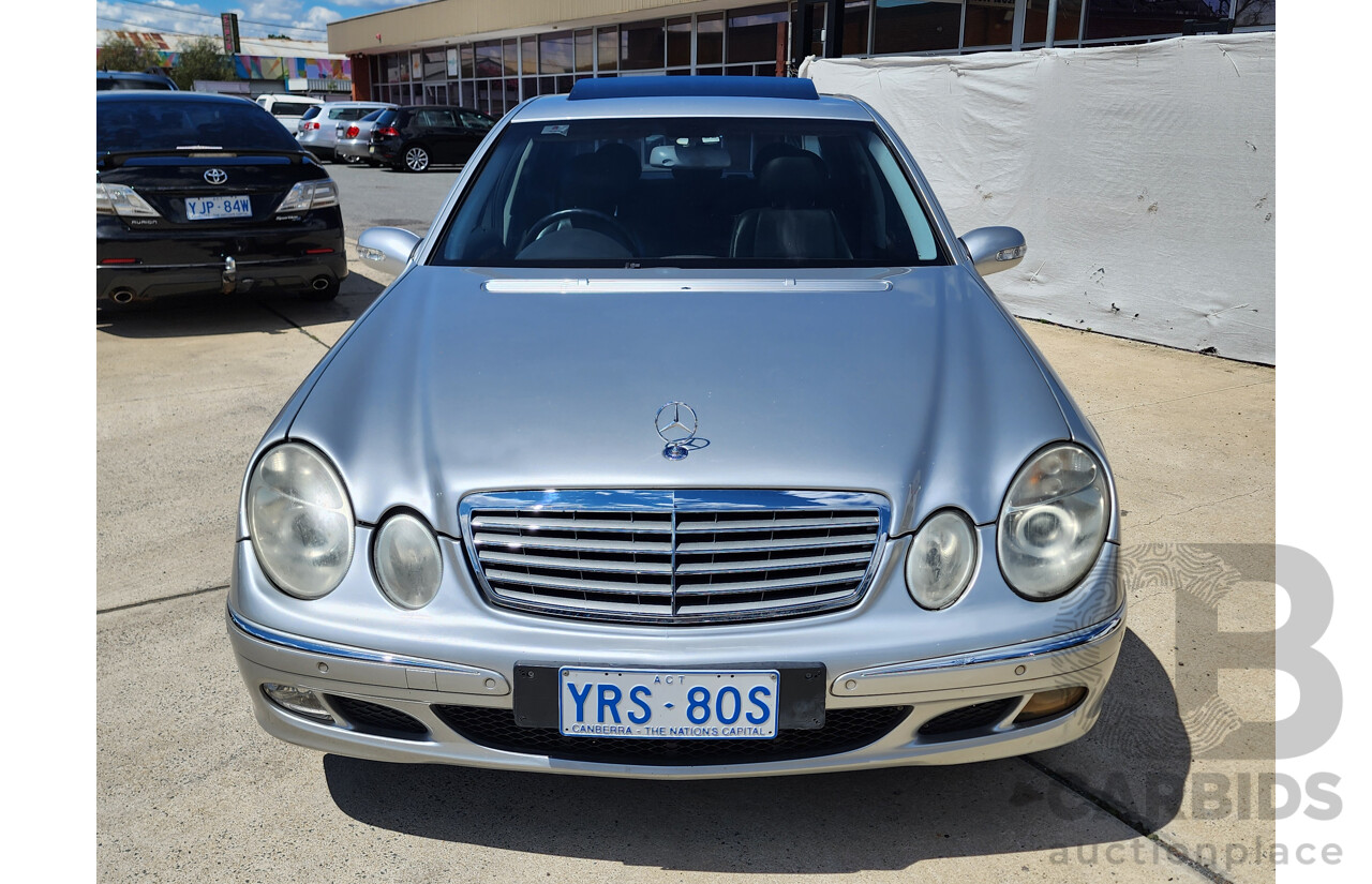 6/2004 Mercedes-Benz E240 Elegance 211 4d Sedan Silver 2.6L