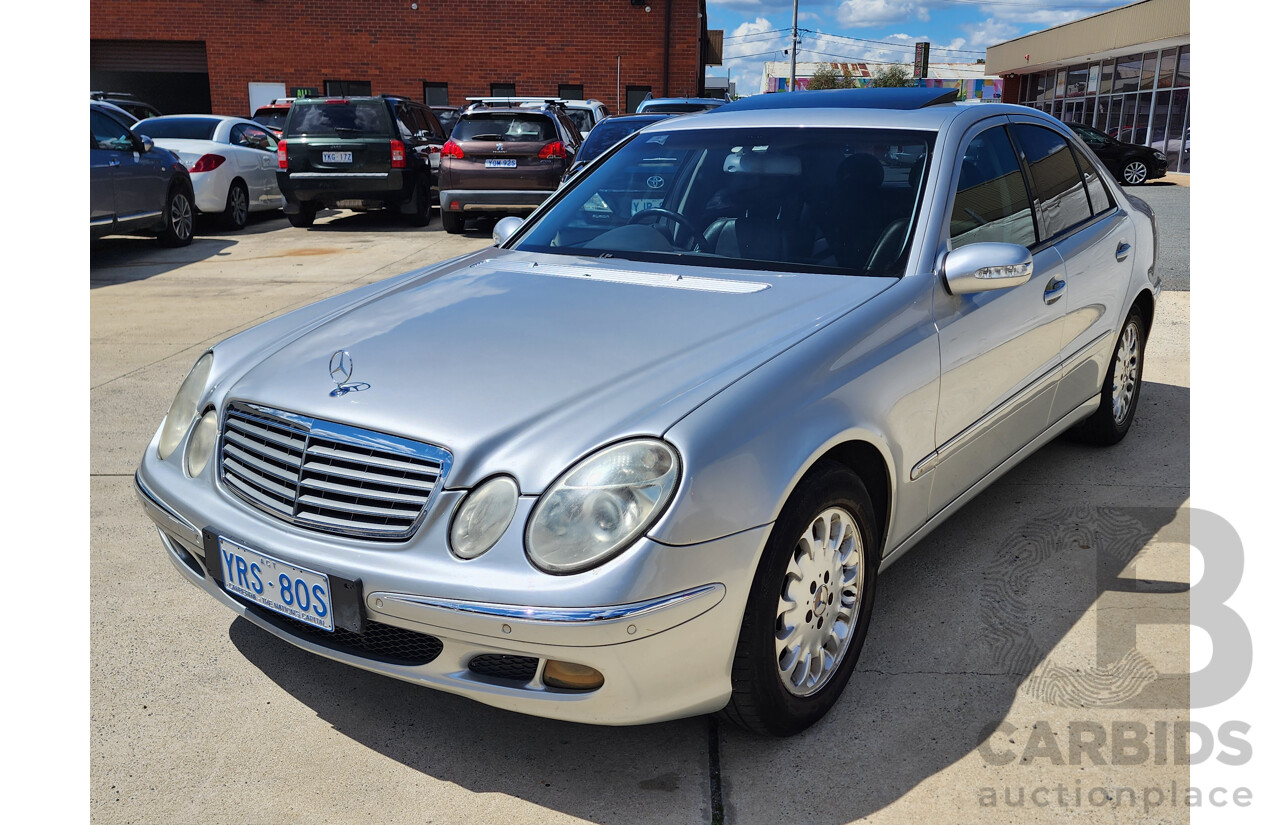 6/2004 Mercedes-Benz E240 Elegance 211 4d Sedan Silver 2.6L