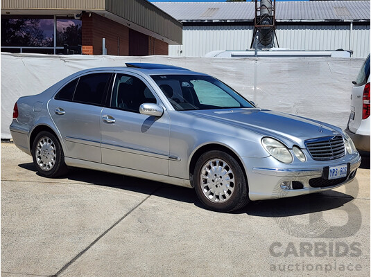 6/2004 Mercedes-Benz E240 Elegance 211 4d Sedan Silver 2.6L