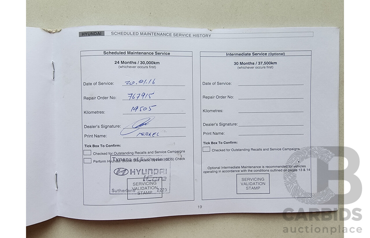 1/2014 Hyundai Imax  TQ MY13 4d Wagon White 2.5L