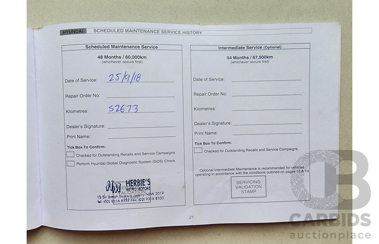 1/2014 Hyundai Imax  TQ MY13 4d Wagon White 2.5L