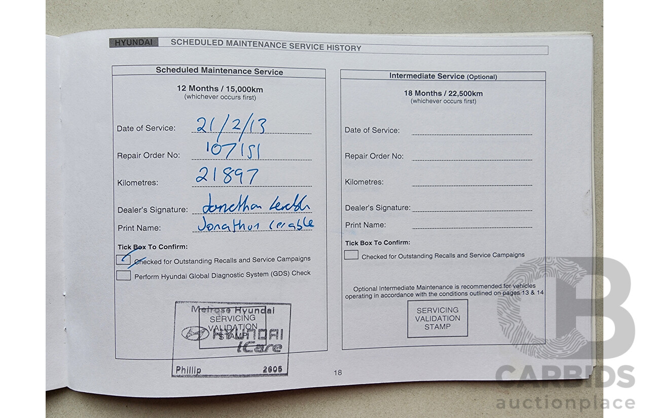 4/2012 Hyundai Imax  TQ MY11 4d Wagon Grey 2.5L