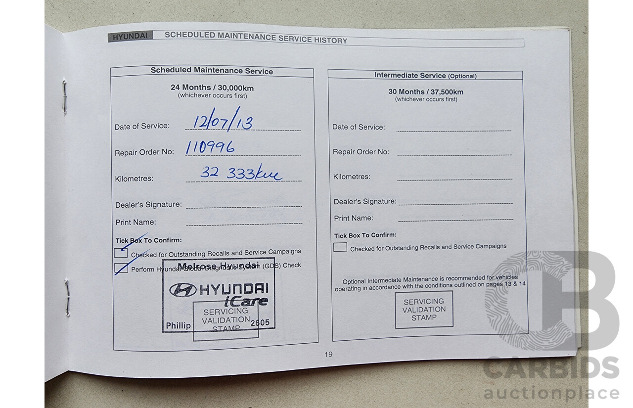 4/2012 Hyundai Imax  TQ MY11 4d Wagon Grey 2.5L