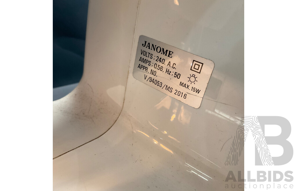 JANOME Overlock My Lock 534D Sewing Machine & My Style 16 - Lot of 2