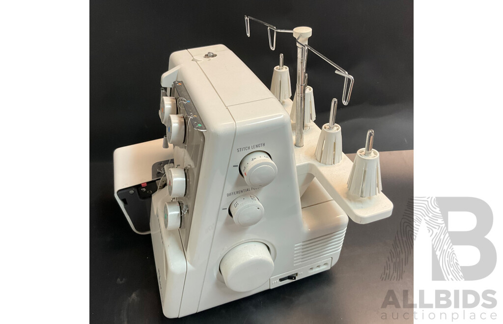 JANOME Overlock My Lock 534D Sewing Machine & My Style 16 - Lot of 2