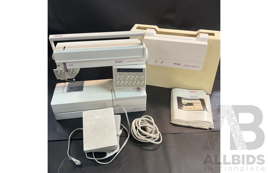 PFAFF Creative 1475 CD Sewing Machine