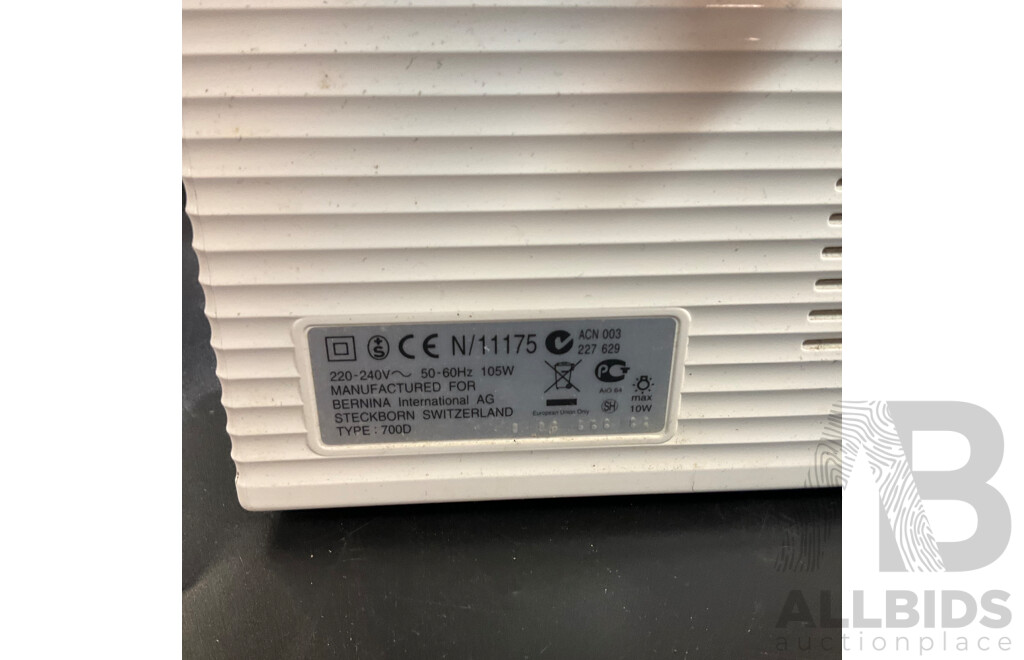 Bernina 700D Overlocker Sewing Machines