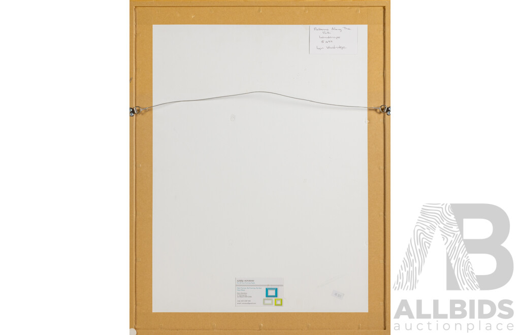 Lyn Woolridge (Contemporary, Australian), Patterns Along the Path (Landscape), Pastel on Board, 65 X 51 Cm (Frame)