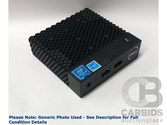 Dell (N10D) Wyse 3040 Intel Atom (X5-Z8350) 1.44GHz-1.92GHz 4-Core CPU Thin Client