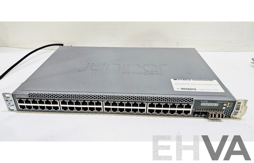 Juniper Networks (EX3300-48T) EX3300 48-Port Gigabit Ethernet Switch
