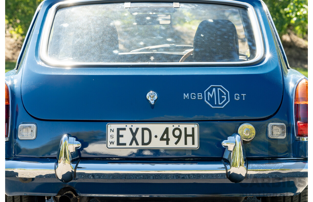 1/1968 M.G. MGB GT 2d Coupe Mineral Blue 1.8L