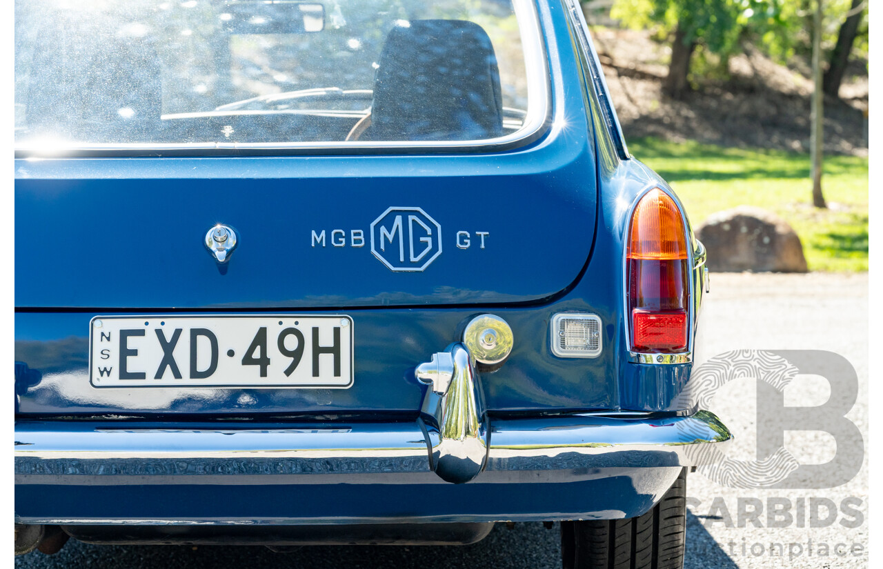 1/1968 M.G. MGB GT 2d Coupe Mineral Blue 1.8L