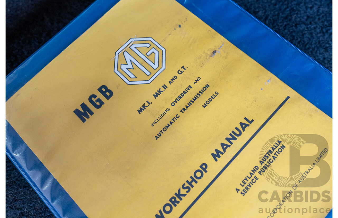 1/1968 M.G. MGB GT 2d Coupe Mineral Blue 1.8L