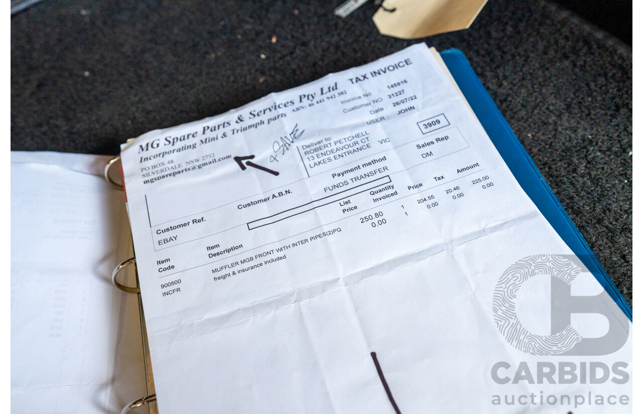 1/1968 M.G. MGB GT 2d Coupe Mineral Blue 1.8L