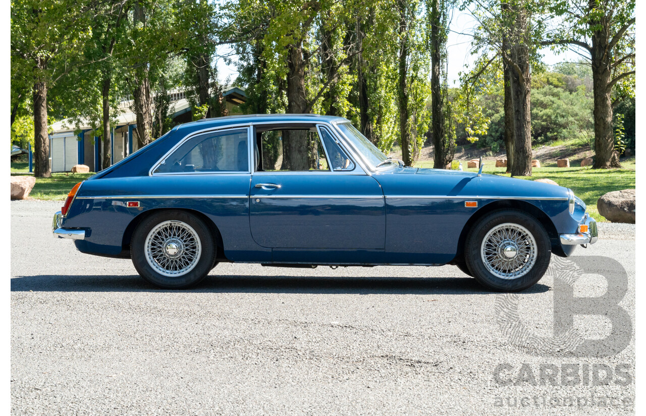 1/1968 M.G. MGB GT 2d Coupe Mineral Blue 1.8L