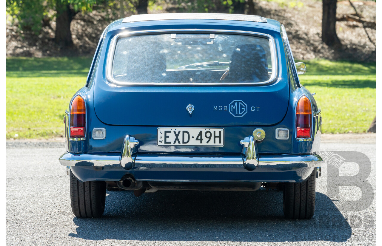 1/1968 M.G. MGB GT 2d Coupe Mineral Blue 1.8L