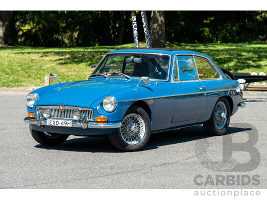 1/1968 M.G. MGB GT 2d Coupe Mineral Blue 1.8L